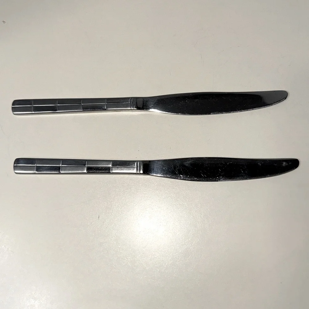 Landscape by Cambridge Stainless Table Knives Set of Two Discontinued Piece